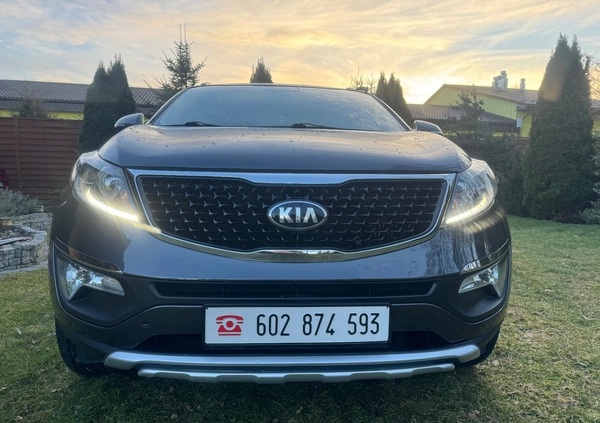 Kia Sportage cena 46900 przebieg: 229000, rok produkcji 2014 z Miłakowo małe 742